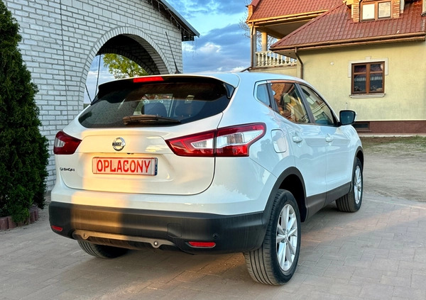 Nissan Qashqai cena 54300 przebieg: 84122, rok produkcji 2017 z Ostrołęka małe 172